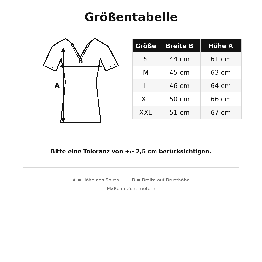 T-Shirt - "Besser ein Wolf" - V-Neck
