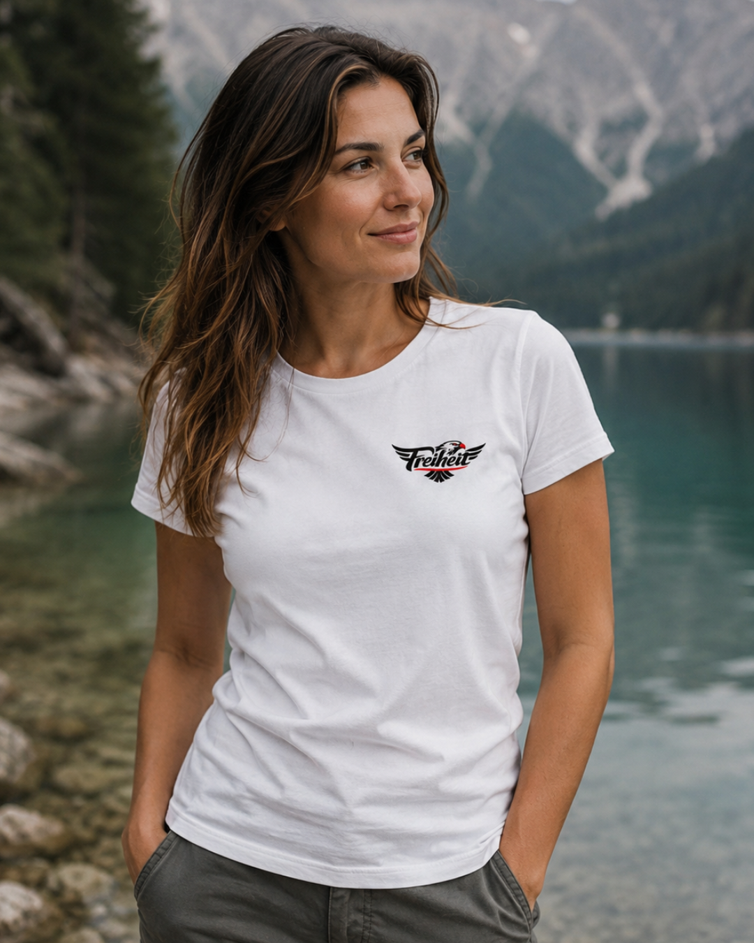T-Shirt - „Freiheit“ - Basic Shirt